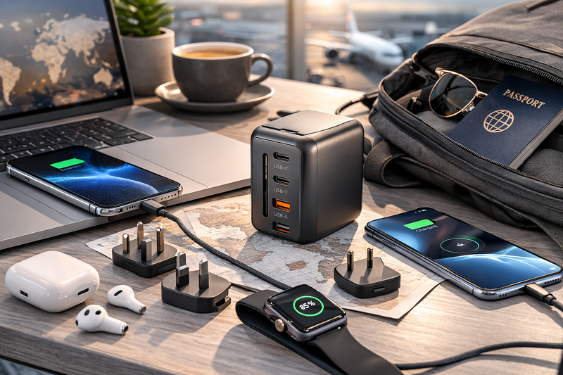 The Ultimate Travel Charger: One Plug for All Your Devices