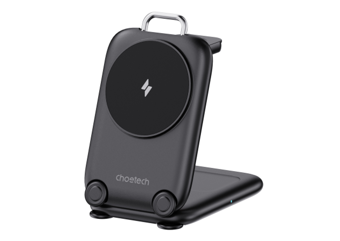 Choetech 3-in-1 Magnetic Wireless Charger 15W – T816-F – Black