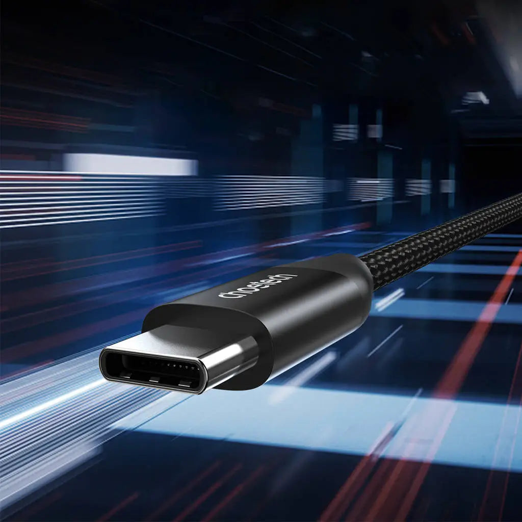 Choetech 240W USB-C to USB-C Cable 2M – Black – XCC-1036