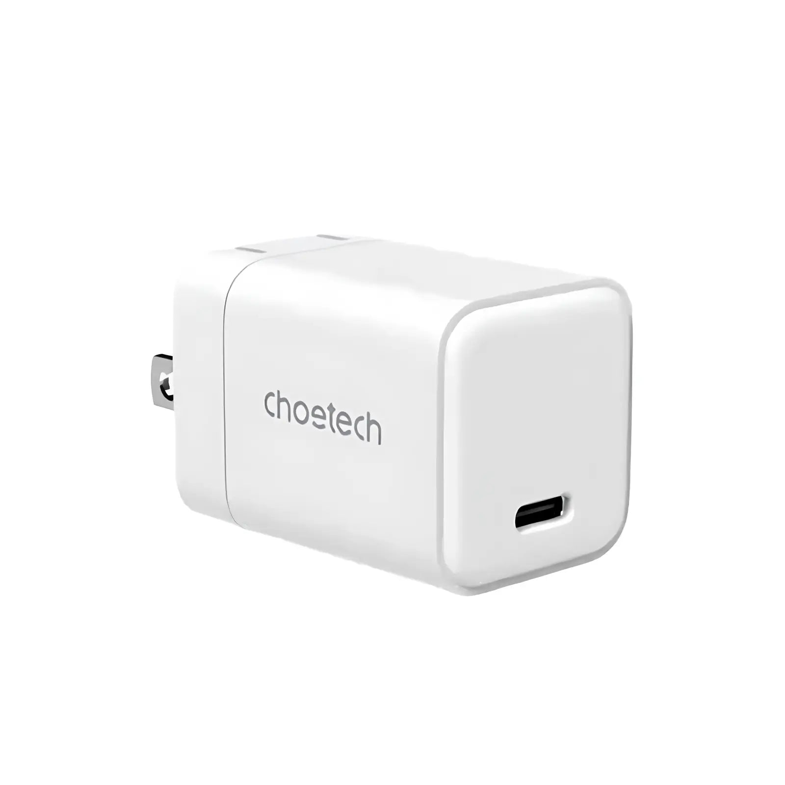 Choetech NexGen Mini PD30W GAN Charger US Plug – White – PD3007